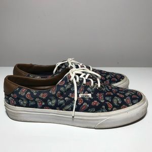 Unisex Printed Lace Up Vans - Low Tops